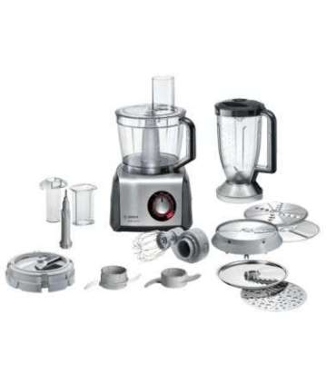Bosch MC812M865 food processor 1250 W 3.9 L Black, Stainless steel