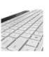 Lenovo 800 Self-Charging Bluetooth Keyboard-US English Keyboard Bluetooth US English White