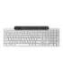 Lenovo 800 Self-Charging Bluetooth Keyboard-US English Keyboard Bluetooth US English White