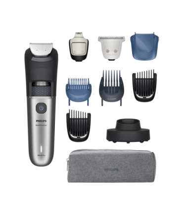 Philips Beard Trimmer BT7670/15 7000 Series Cordless Wet & Dry Number of length steps 40 Silver/Black