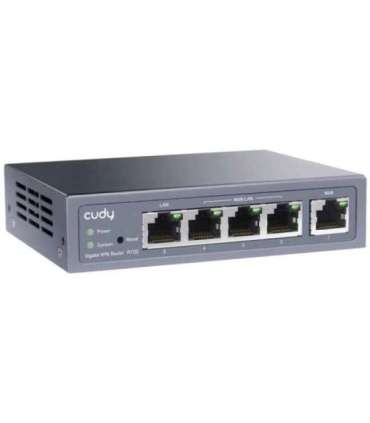 Cudy Gigabit Multi-WAN VPN Router wired router Fast Ethernet, Gigabit Ethernet Grey