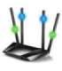Wireless router CUDY LT400 EU Wi-Fi 300 Mbps 2.4 GHz 4G LTE SIM Black