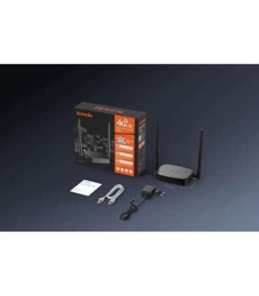 Tenda 4G05 wireless router Fast Ethernet Single-band (2.4 GHz) Black