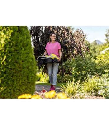 Battery-powered lawnmower KARCHER LMO 2-18 (1.445-400.0) Black, Yellow