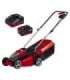 Einhell GE-CM 18/30 Li (1x3,0Ah) Push lawn mower Battery Black, Red