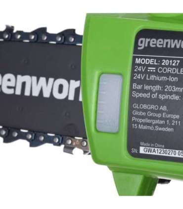 Greenworks 24V pole pruning saw/trimmer G24PSH - 1303307