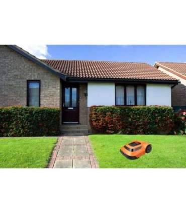 EZVIZ RM600 orange robotic lawn mower