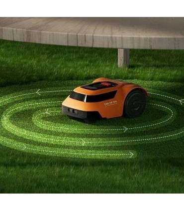 EZVIZ RM600 orange robotic lawn mower