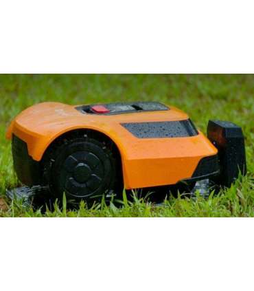 EZVIZ RM600 orange robotic lawn mower
