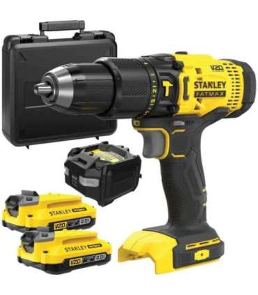STANLEY SFMCD711D2K 2X2Ah cordless drill/driver