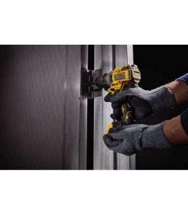 DEWALT DCD701D2-QW Cordless Drill 2x 12V 2Ah XR TSTAK Black, Yellow