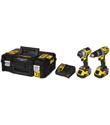 POWER TOOL COMBO KIT DEWALT DCK266P2T (DCD796+DCF887) 2X5,0AH 18V