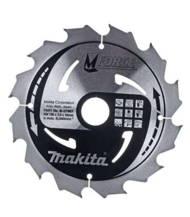 Makita HS7611 portable circular saw 19 cm 5500 RPM 1600 W