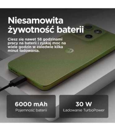 Motorola moto g15 power 17.1 cm (6.72") Dual SIM Android 15 4G USB Type-C 8 GB 256 GB 6000 mAh Green