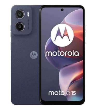 Motorola moto e15 16.9 cm (6.67") Dual SIM Android 14 Go edition 4G USB Type-C 2 GB 64 GB 5200 mAh Blue