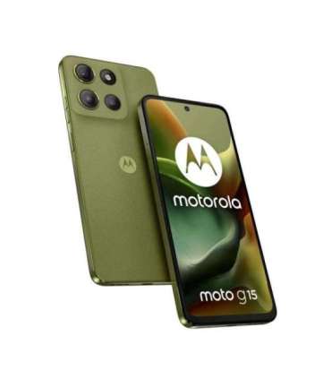 Motorola moto g15 17.1 cm (6.72") Dual SIM Android 15 4G USB Type-C 8 GB 128 GB 5200 mAh Green