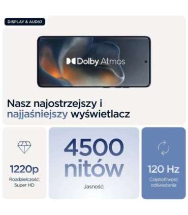 Motorola edge 60 16.9 cm (6.67") Dual SIM Android 15 5G USB Type-C 12 GB 256 GB 5200 mAh Blue