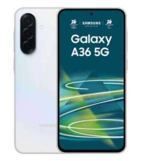 Samsung Galaxy A36 17 cm (6.7") Dual SIM Android 15 5G USB Type-C 8 GB 256 GB 5000 mAh White