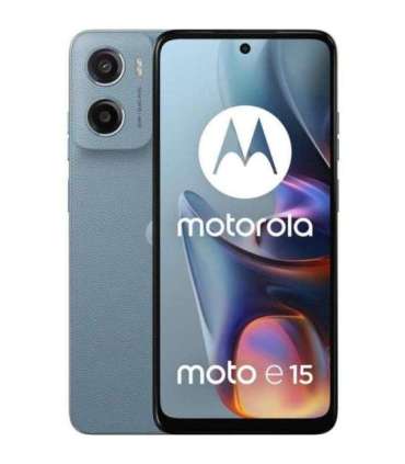 Motorola Moto e15 6.67” Dual SIM Android 14 Edition Go 4G USB Type-C 2 GB 64 GB 5200 mAh Misty Blue