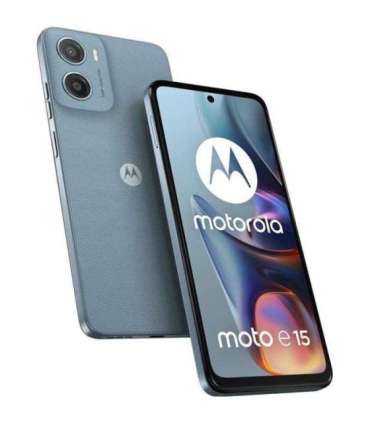 Motorola Moto e15 6.67” Dual SIM Android 14 Edition Go 4G USB Type-C 2 GB 64 GB 5200 mAh Misty Blue