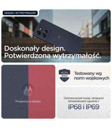 Motorola moto g86 5G 16.9 cm (6.67") Dual SIM Android 15 USB Type-C 8 GB 256 GB 5200 mAh Dark Blue