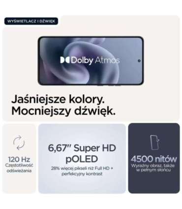 Motorola moto g86 5G 16.9 cm (6.67") Dual SIM Android 15 USB Type-C 8 GB 256 GB 5200 mAh Dark Blue