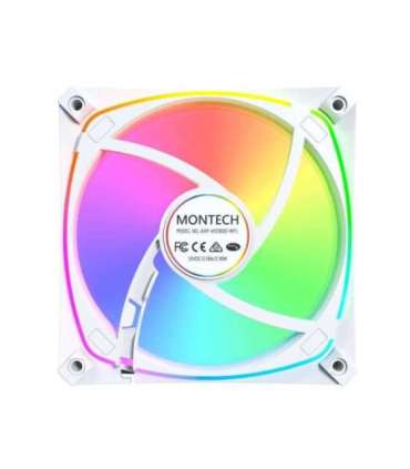 CASE FAN 120MM/AX120 PRO WHITE MONTECH