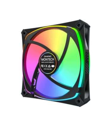 CASE FAN 120MM/RX120 PRO BLACK MONTECH