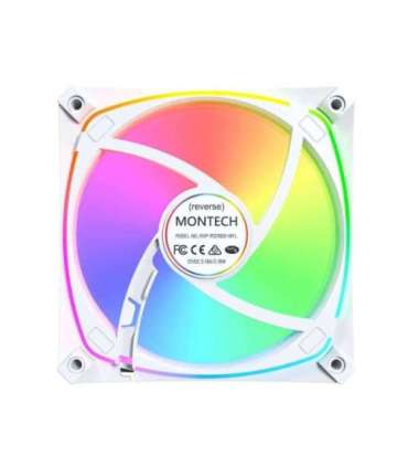 CASE FAN 120MM/RX120 PRO WHITE MONTECH