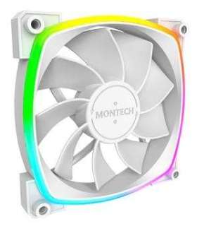 CASE FAN 120MM/RX120 PWM WHITE 3 IN 1 MONTECH