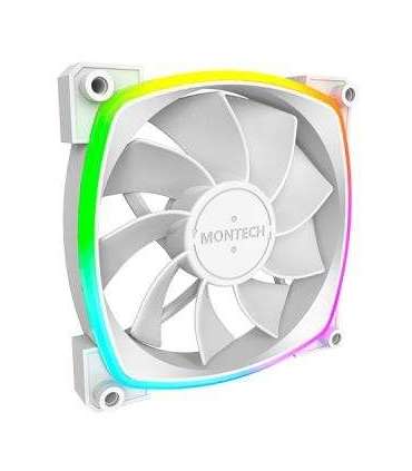 CASE FAN 120MM/RX120 PWM WHITE 3 IN 1 MONTECH