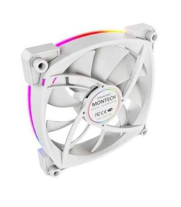 CASE FAN 120MM/RX120 PWM WHITE 3 IN 1 MONTECH