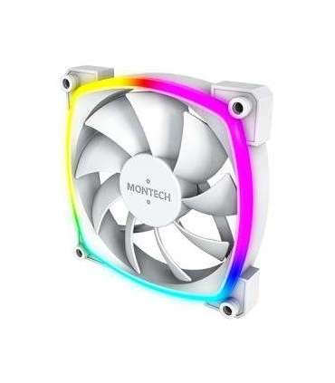 CASE FAN 120MM/AX120 PWM WHITE 3 IN 1 MONTECH