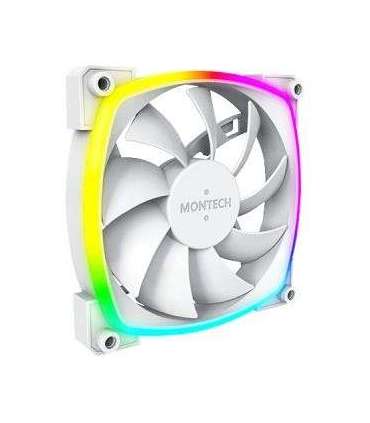 CASE FAN 120MM/AX120 PWM WHITE 3 IN 1 MONTECH
