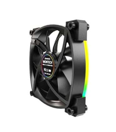 CASE FAN 120MM/RX120 PWM BLACK 3 IN 1 MONTECH
