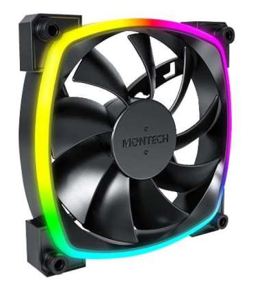 CASE FAN 120MM/AX120 PWM BLACK 3 IN 1 MONTECH