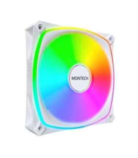 CASE FAN 120MM/RX120 PRO WHITE 3 IN 1 MONTECH
