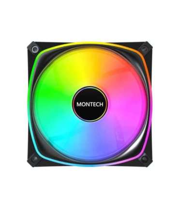 CASE FAN 120MM/RX120 PRO BLACK 3 IN 1 MONTECH