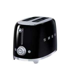 SMEG Toaster (TSF01BLEU) black Schwarz (TSF01BLEU)