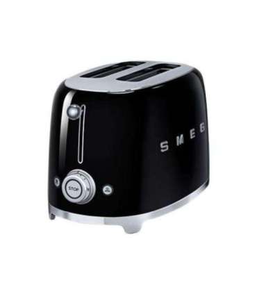 SMEG Toaster (TSF01BLEU) black Schwarz (TSF01BLEU)