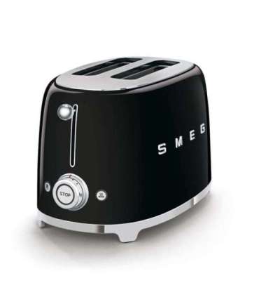SMEG Toaster (TSF01BLEU) black Schwarz (TSF01BLEU)