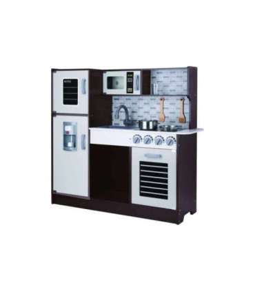 TOOKY TOY Kuchnia Drewniana Nowoczesna Akcesoria