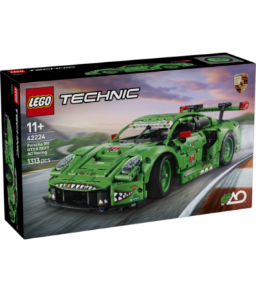 LEGO Technic Porsche 911 GT3 R Rexy AO Racing võidusõiduauto