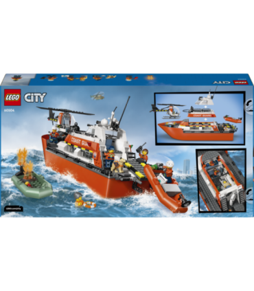 LEGO City Rannavalve päästepaat ja helikopter