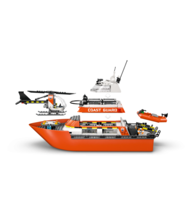 LEGO City Rannavalve päästepaat ja helikopter