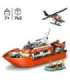 LEGO City Rannavalve päästepaat ja helikopter