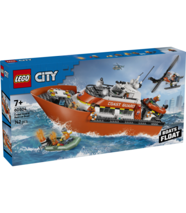 LEGO City Rannavalve päästepaat ja helikopter