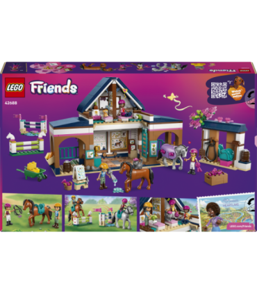 LEGO Friends Hobusetall ja ratsakool