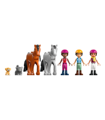 LEGO Friends Hobusetall ja ratsakool