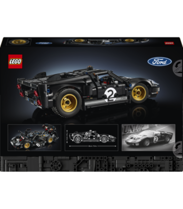 LEGO Technic 1966 FORD GT40 MKII võidusõiduauto